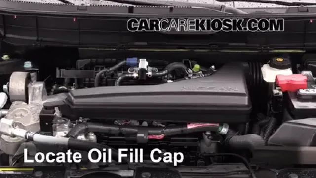 2014 Nissan Rogue SL 2.5L 4 Cyl. Aceite Agregar aceite